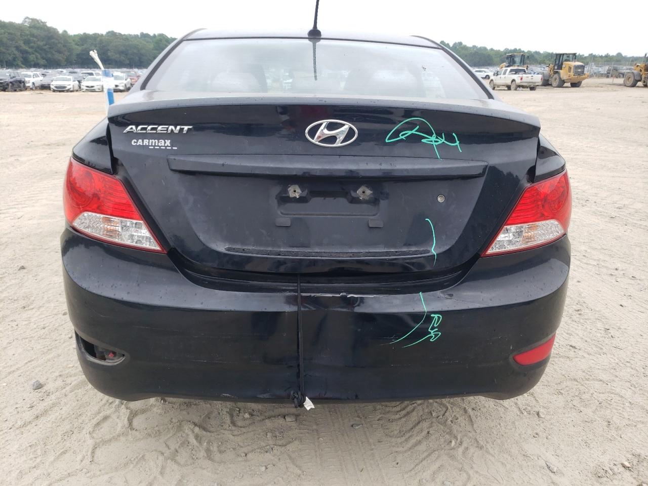 2013 Hyundai Accent Gls VIN: KMHCU4AE9DU453336 Lot: 67615605