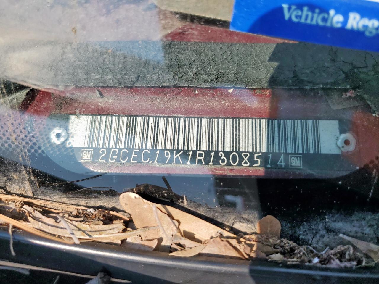 1994 Chevrolet Gmt-400 C1500 VIN: 2GCEC19K1R1308514 Lot: 69483625