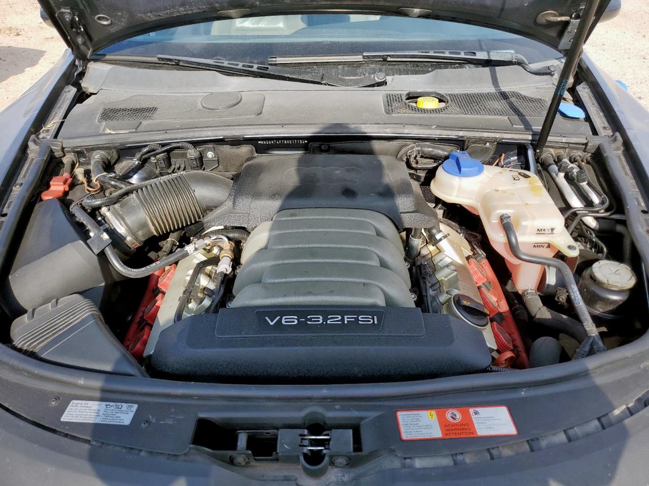 2008 Audi A6 3.2 VIN: WAUAH74F78N017104 Lot: 70652885