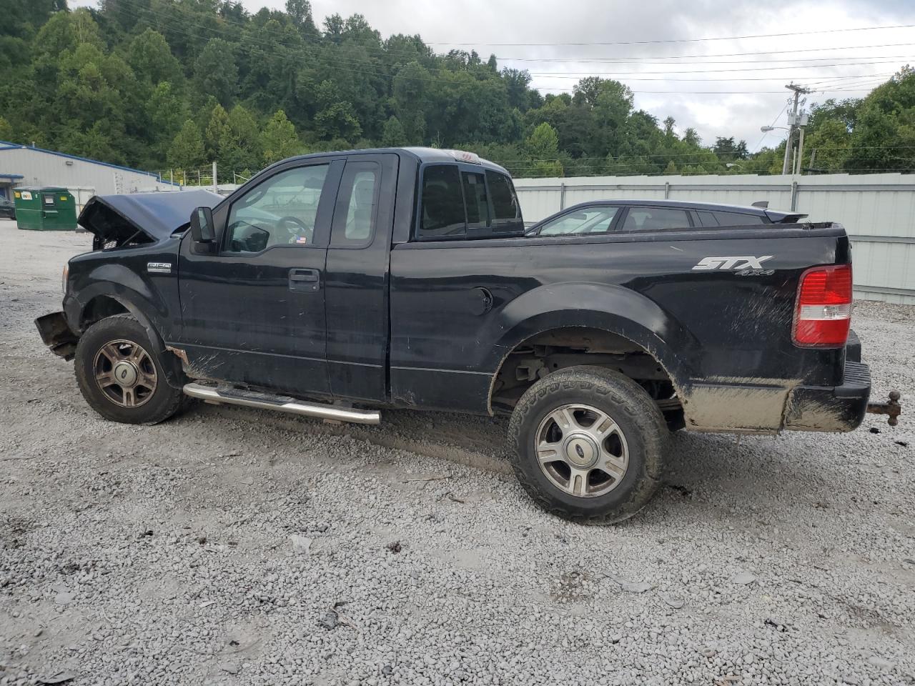 2006 Ford F150 black null gas 1FTRF14W06NA29424 photo #3