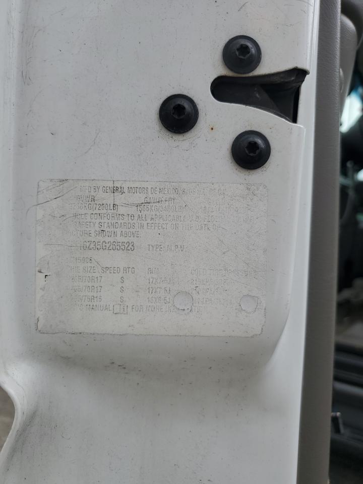 2005 Chevrolet Suburban K1500 VIN: 3GNFK16Z35G265523 Lot: 69429555