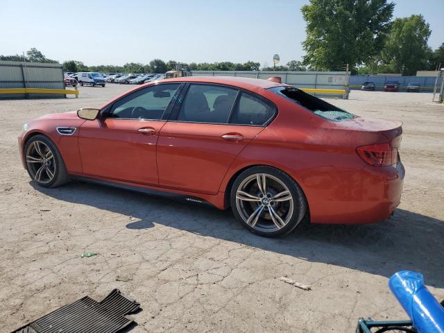 Sedans BMW M5 2014 Czerwony