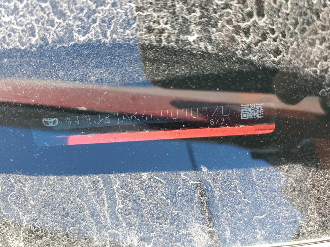 4T1J31AK4LU010170 2020 Toyota Camry Se