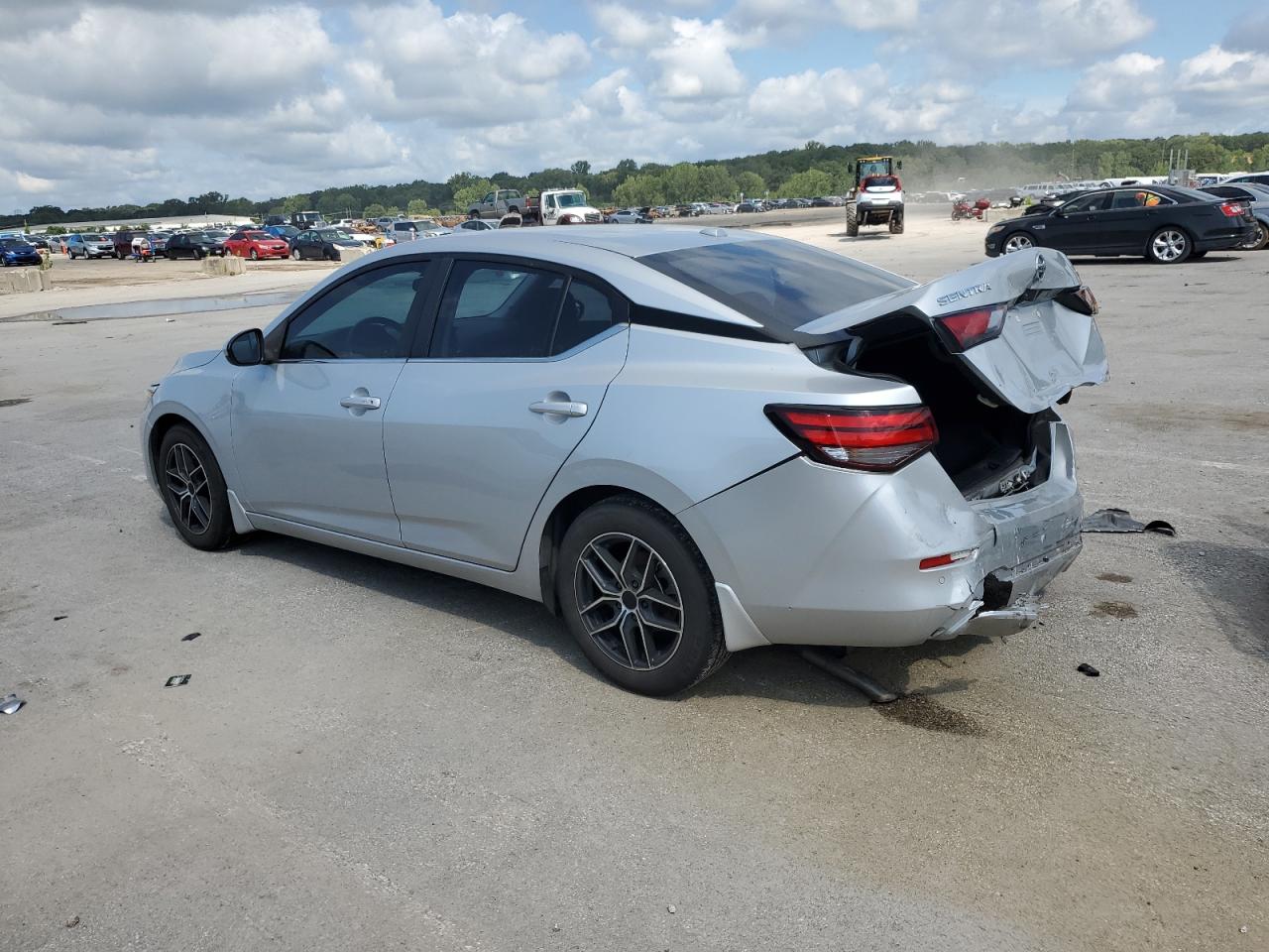 2021 Nissan Sentra Sv silver null gas 3N1AB8CV0MY298584 photo #3