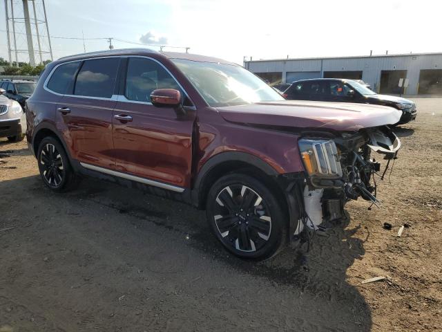  KIA TELLURIDE 2024 Бургунди