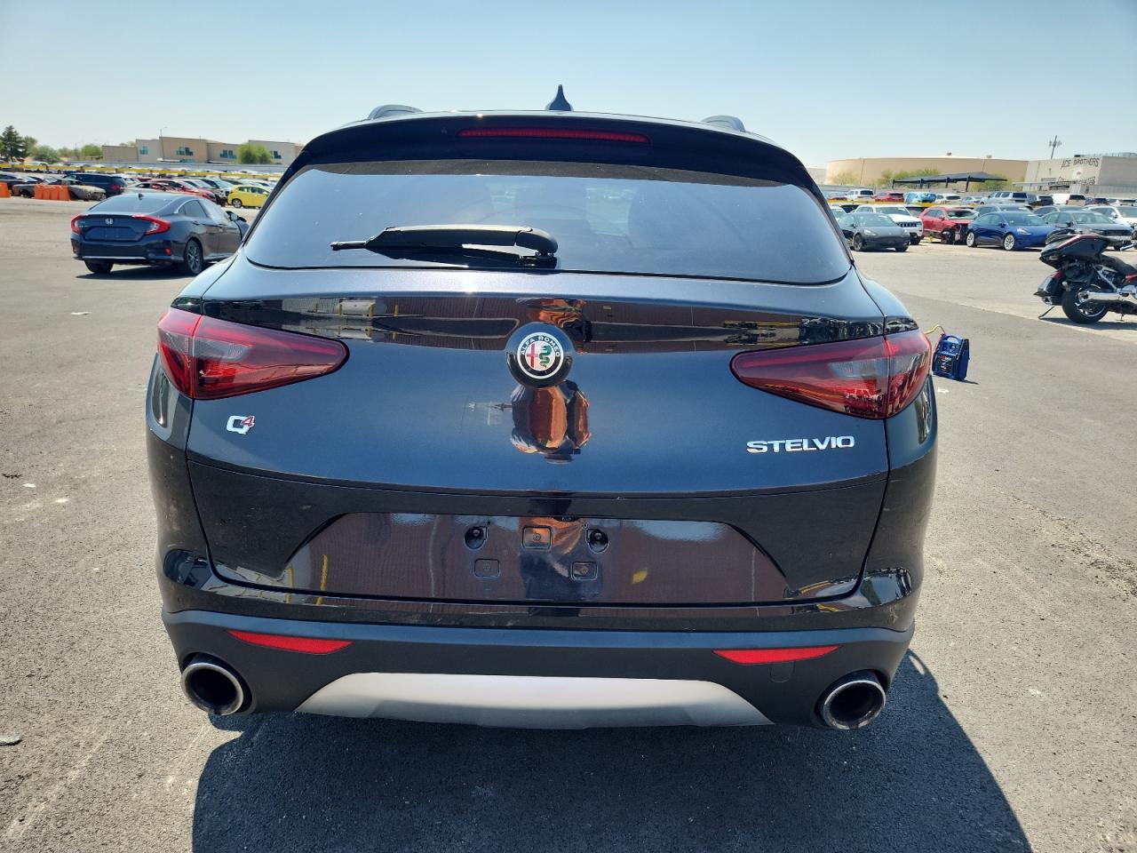 2018 Alfa Romeo Stelvio Sport VIN: ZASFAKPN1J7B83185 Lot: 68516605