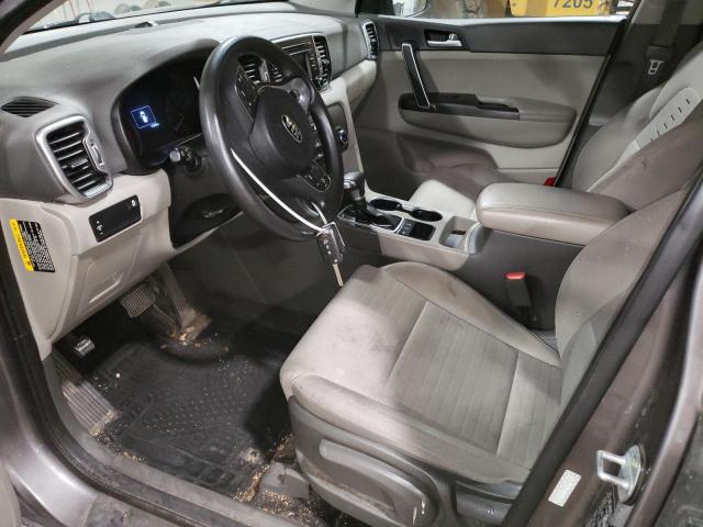  KIA SPORTAGE 2018 Серый