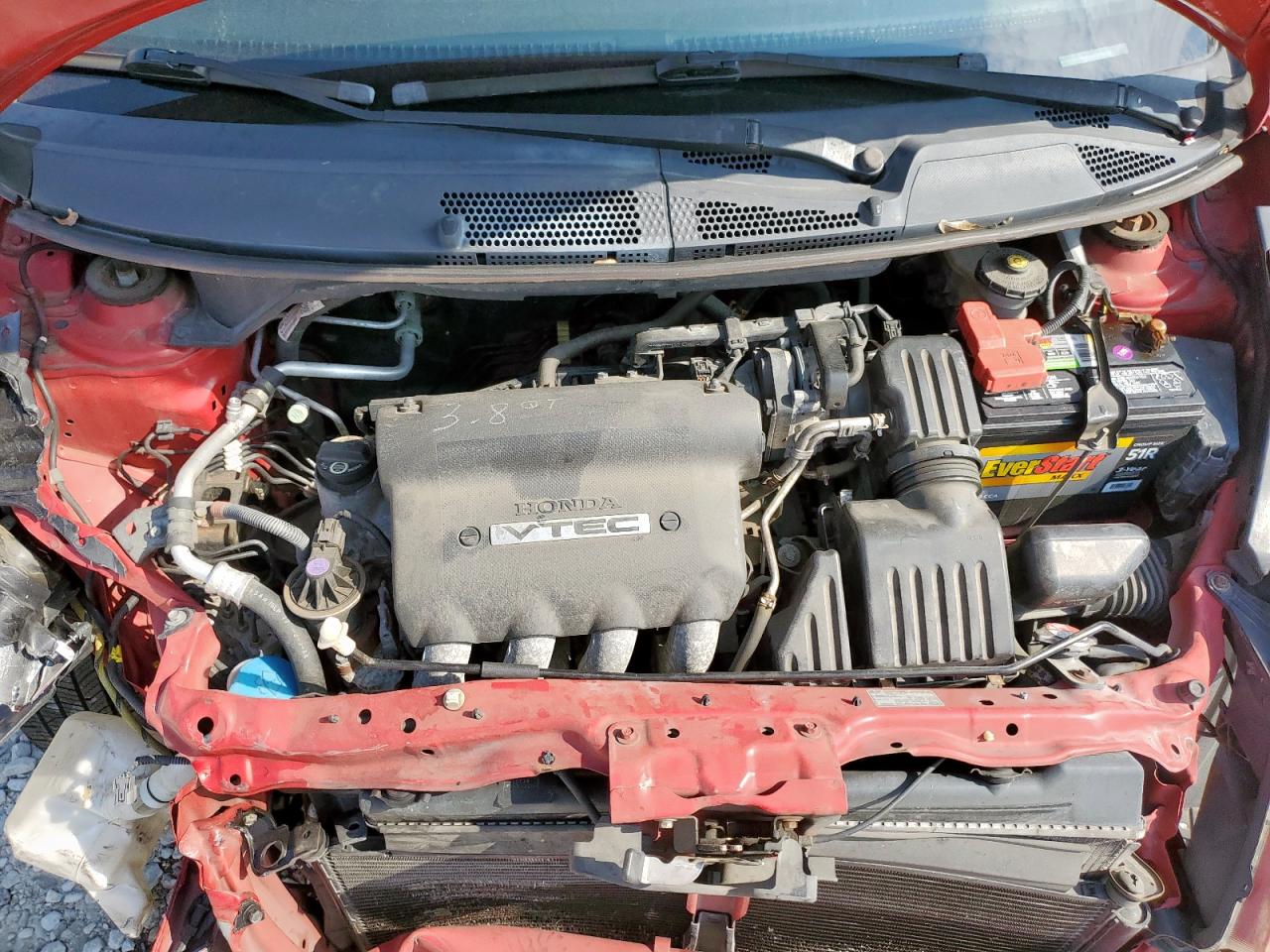 2008 Honda Fit Sport VIN: JHMGD38688S022131 Lot: 70669195