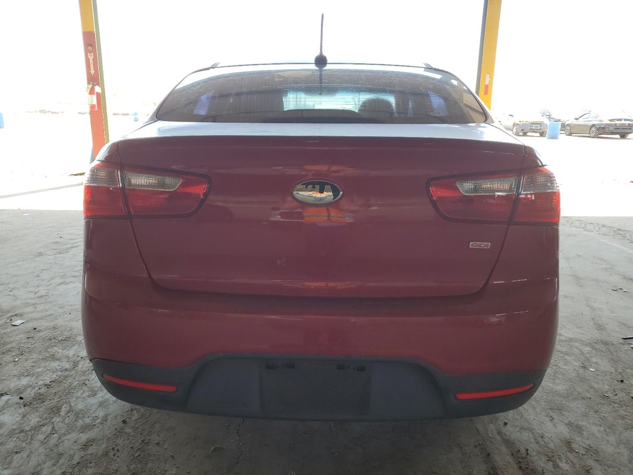 2015 Kia Rio Lx VIN: KNADM4A35F6527055 Lot: 67683825