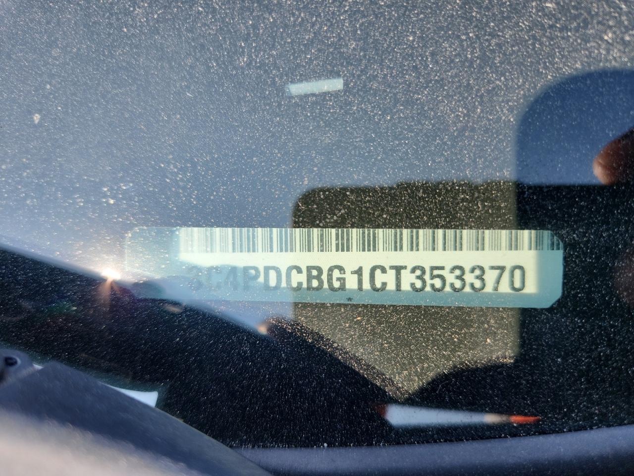 2012 Dodge Journey Sxt VIN: 3C4PDCBG1CT353370 Lot: 67829415