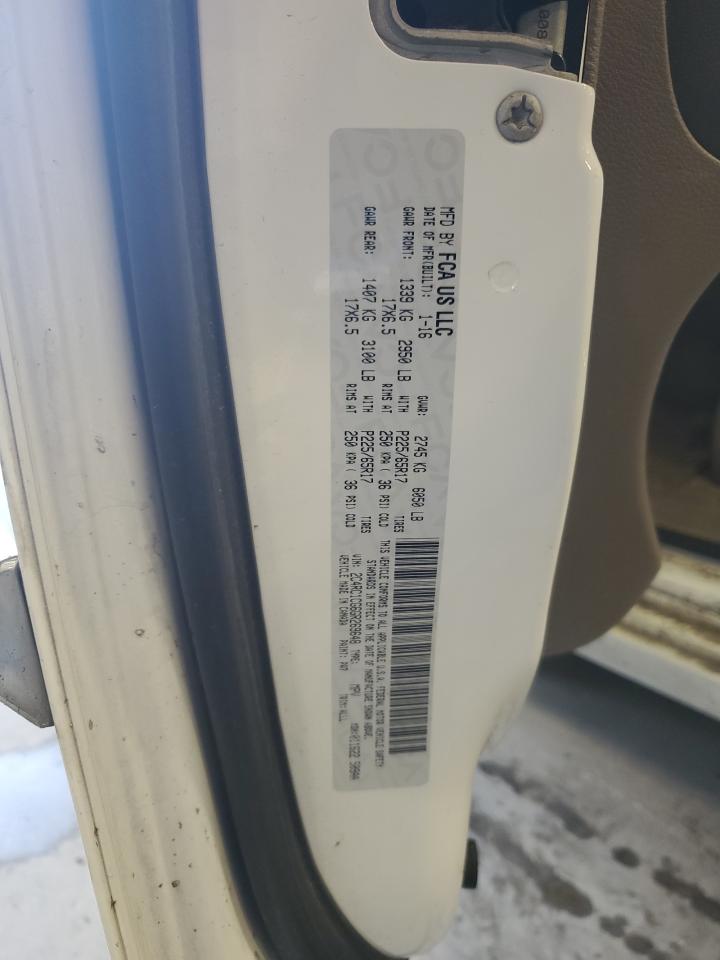 2016 Chrysler Town & Country Touring L VIN: 2C4RC1CG6GR269648 Lot: 67390805