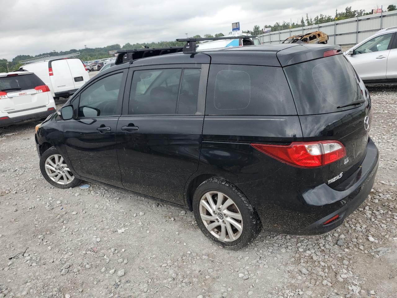 2014 Mazda 5 Sport black null gas JM1CW2BLXE0172753 photo #3