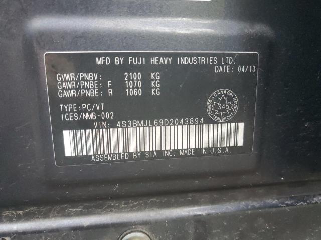 2013 SUBARU LEGACY 3.6R LIMITED  