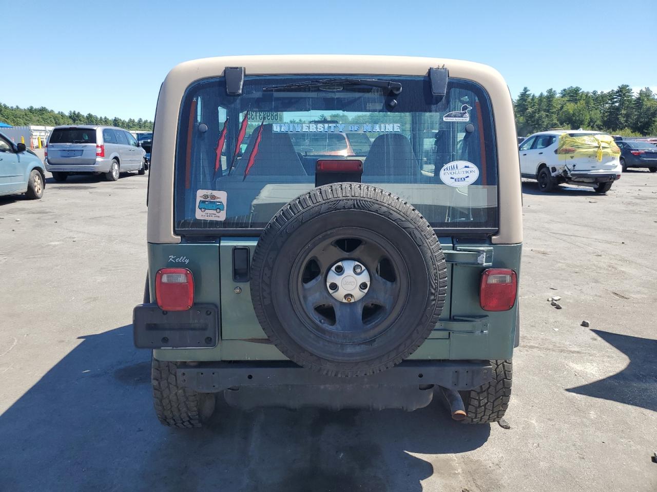 1999 Jeep Wrangler / Tj Se VIN: 1J4FY29P4XP453922 Lot: 68983135