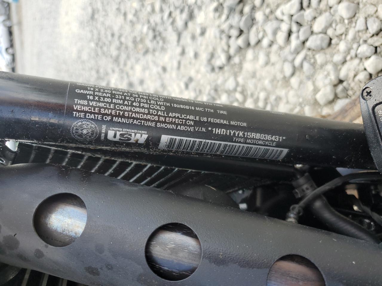 2024 Harley-Davidson Fxbbs VIN: 1HD1YYK15RB036431 Lot: 66657685