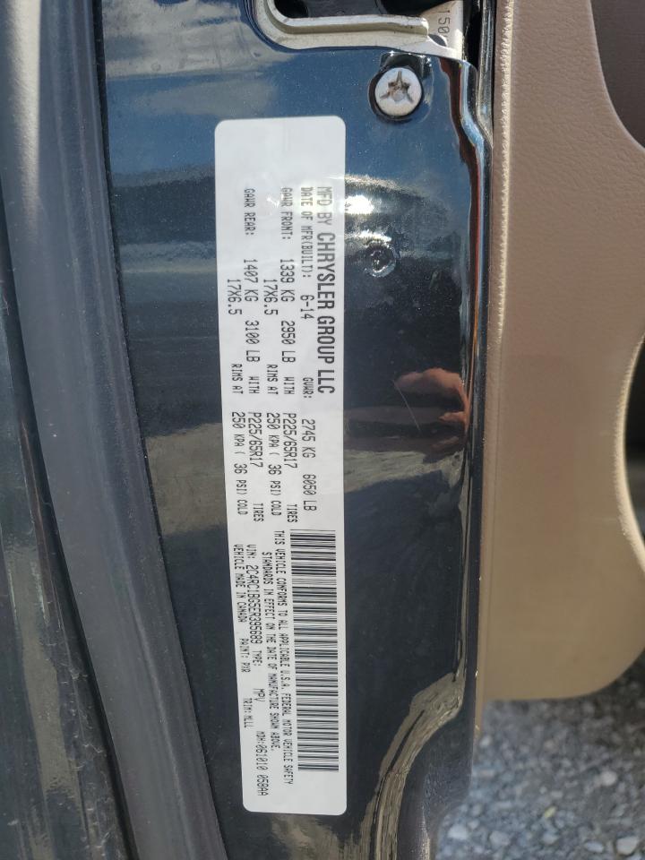 2014 Chrysler Town & Country Touring VIN: 2C4RC1BG5ER395689 Lot: 69240595