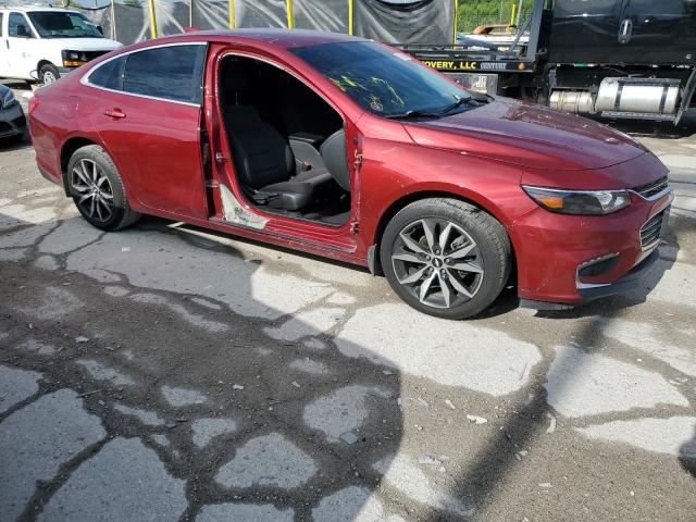  CHEVROLET MALIBU 2017 Czerwony