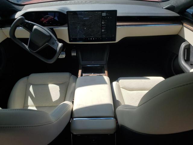  TESLA MODEL S 2021 Czerwony
