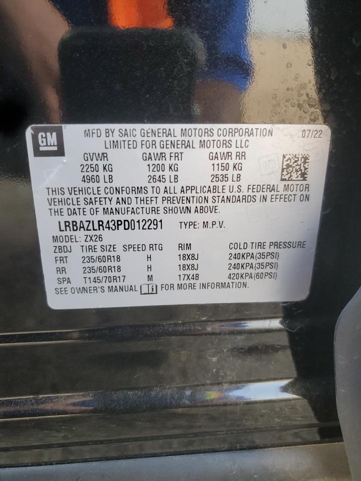 2023 Buick Envision Preferred VIN: LRBAZLR43PD012291 Lot: 67094285