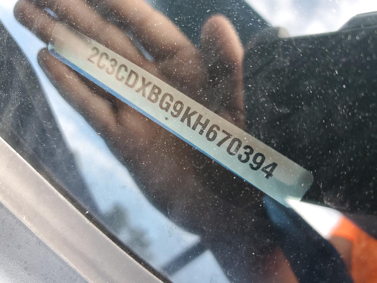 2019 Dodge Charger Sxt VIN: 2C3CDXBG9KH670394 Lot: 68632245