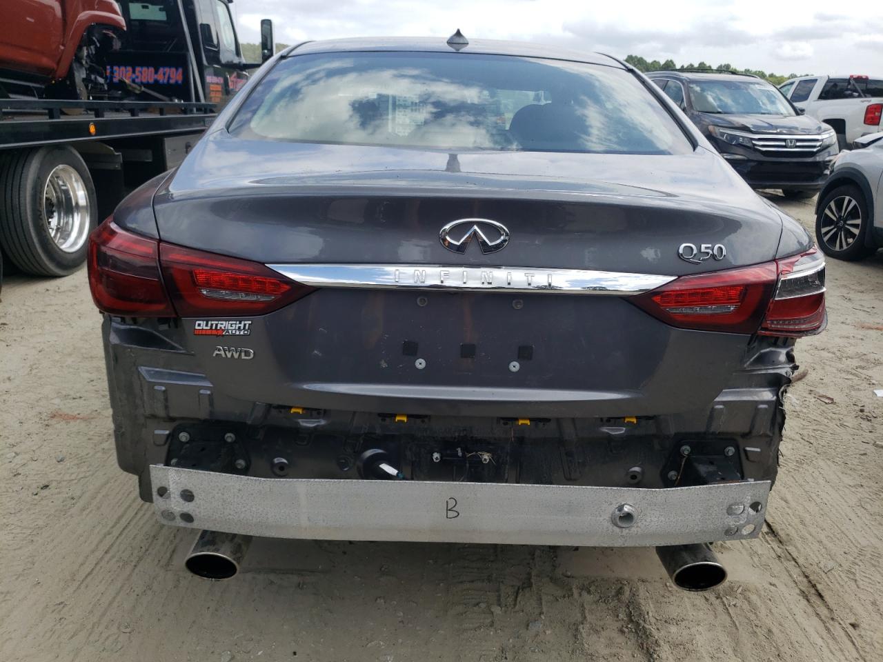 2019 Infiniti Q50 Luxe VIN: JN1EV7AR2KM553616 Lot: 67203635