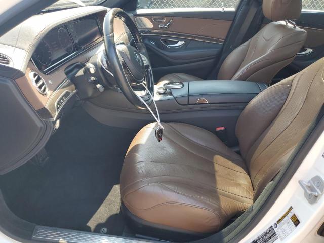 Sedans MERCEDES-BENZ S-CLASS 2015 Biały