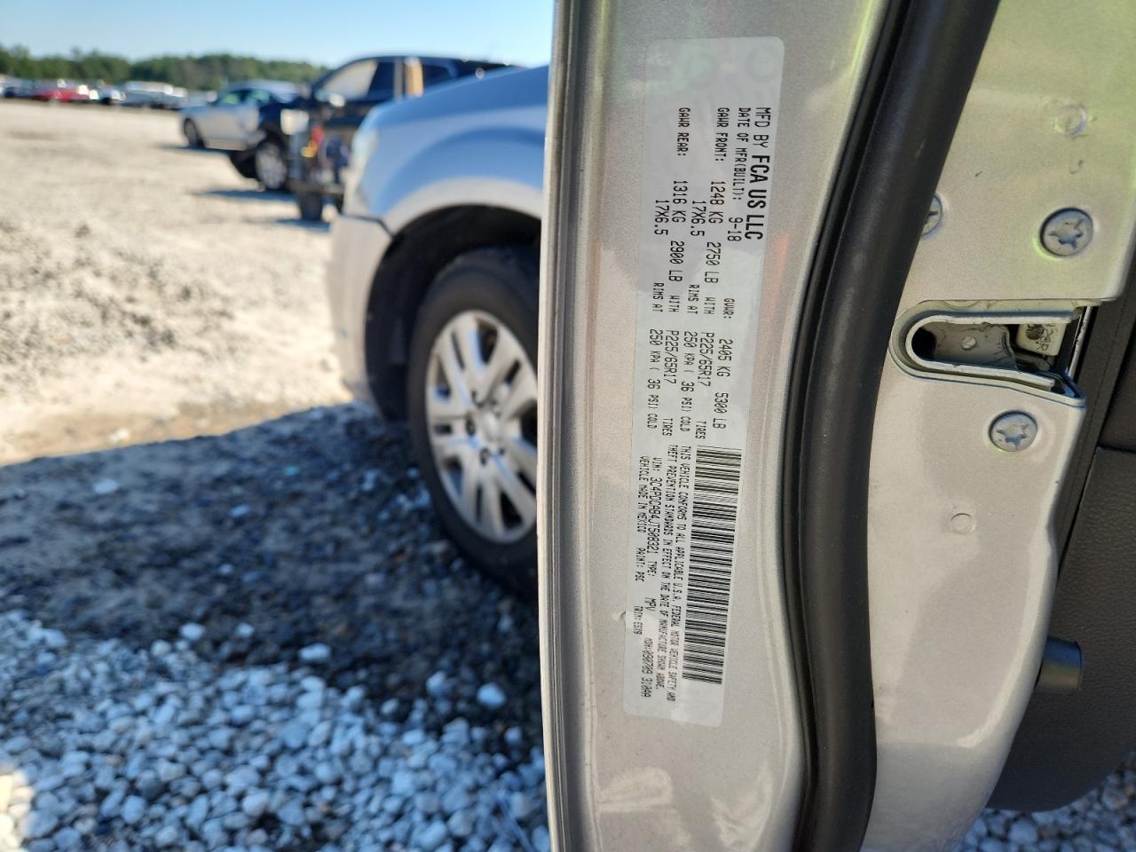 2018 Dodge Journey Se VIN: 3C4PDCAB4JT508321 Lot: 70243485