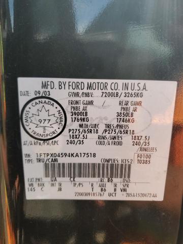 2004 FORD F150   