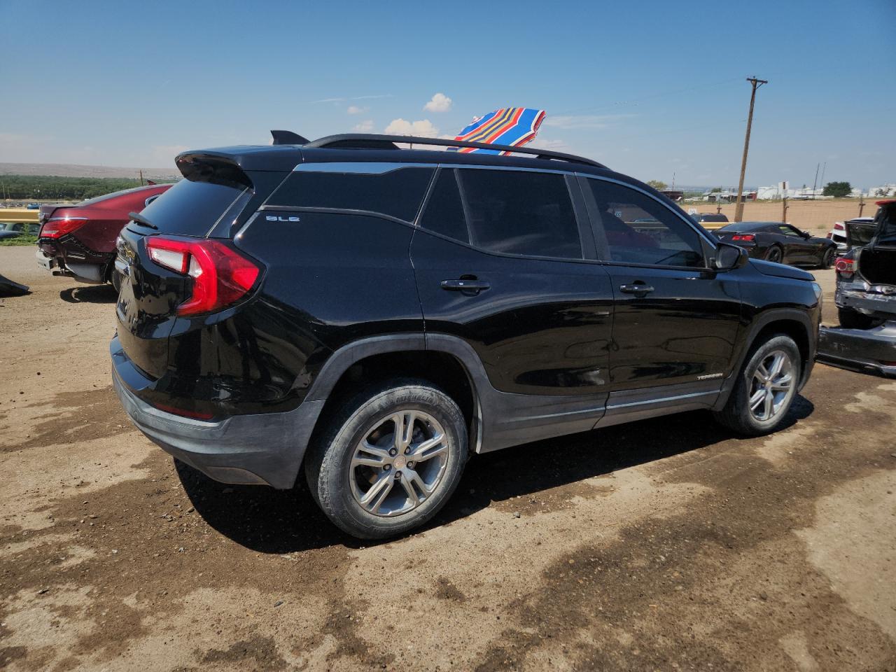 2022 GMC Terrain Sle black null gas 3GKALMEV8NL255632 photo #4