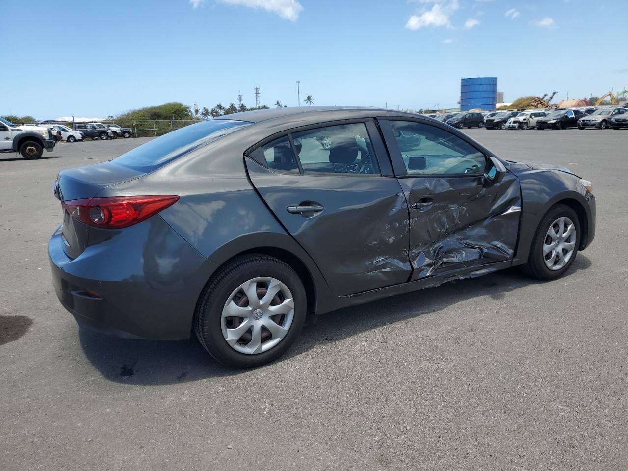 2017 Mazda 3 Sport charcoal null gas JM1BN1U71H1120757 photo #4