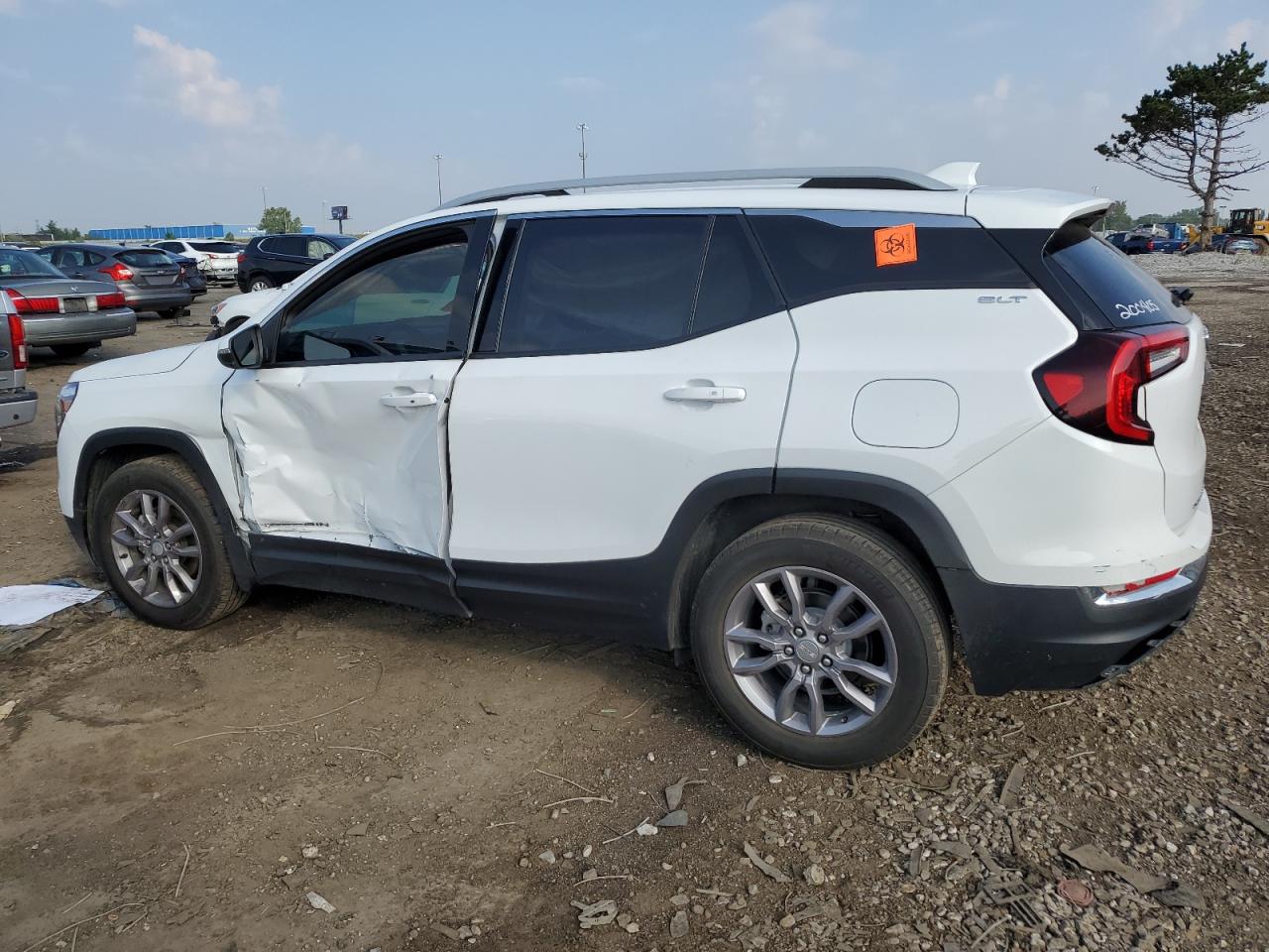 2023 GMC Terrain Slt white null gas 3GKALPEG0PL200405 photo #3