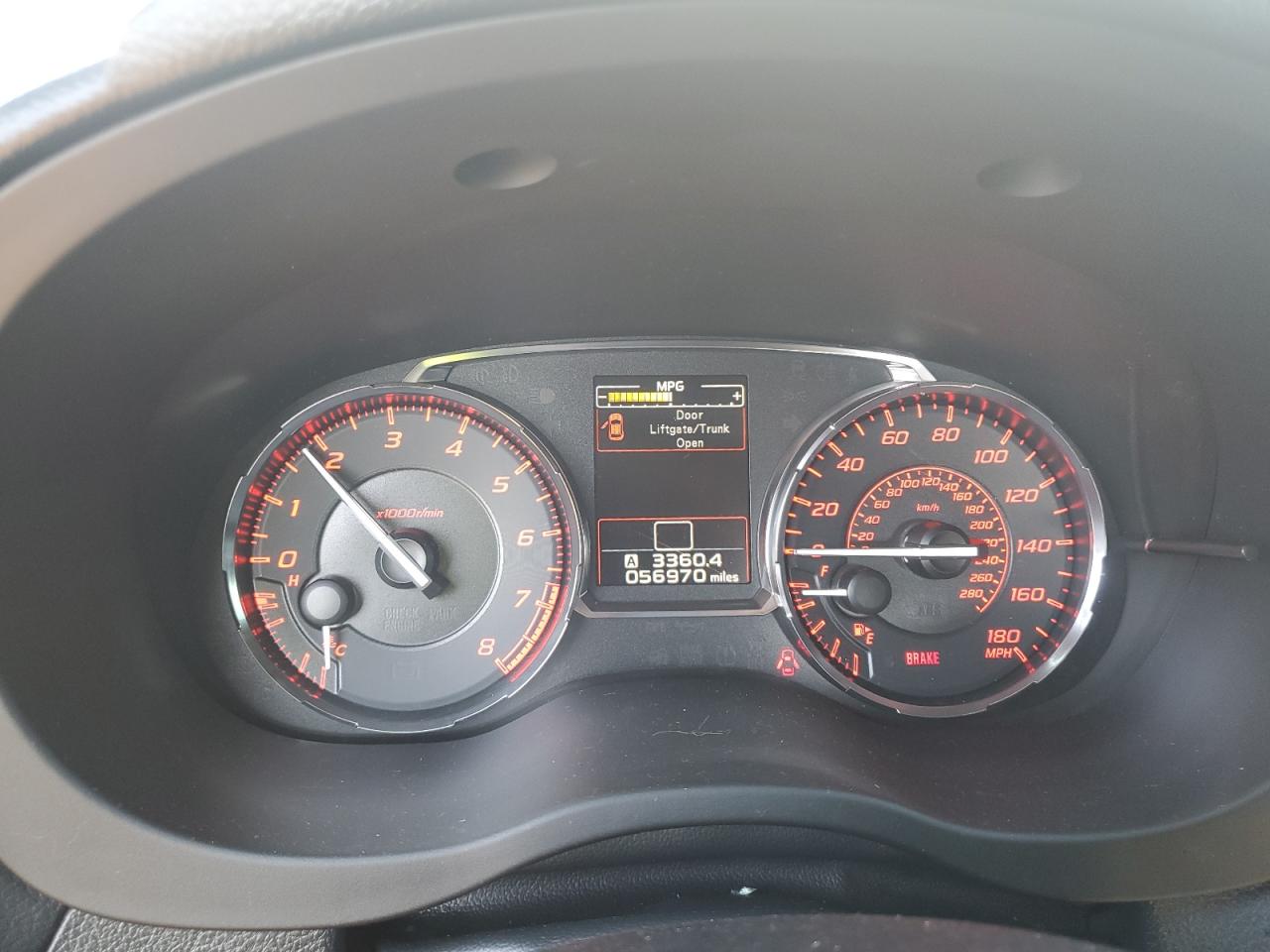 2017 Subaru Wrx VIN: JF1VA1B67H9826304 Lot: 69423885