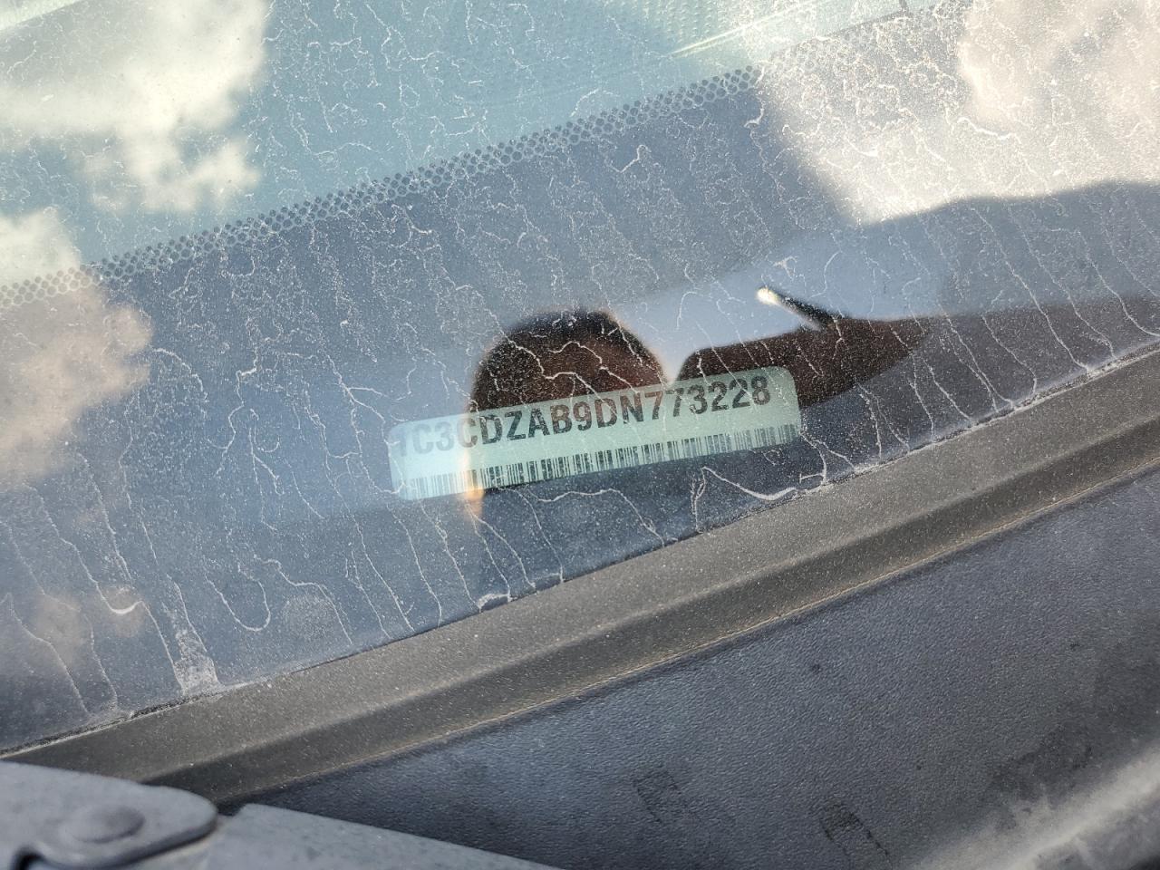 2013 Dodge Avenger Se VIN: 1C3CDZAB9DN773228 Lot: 68477245