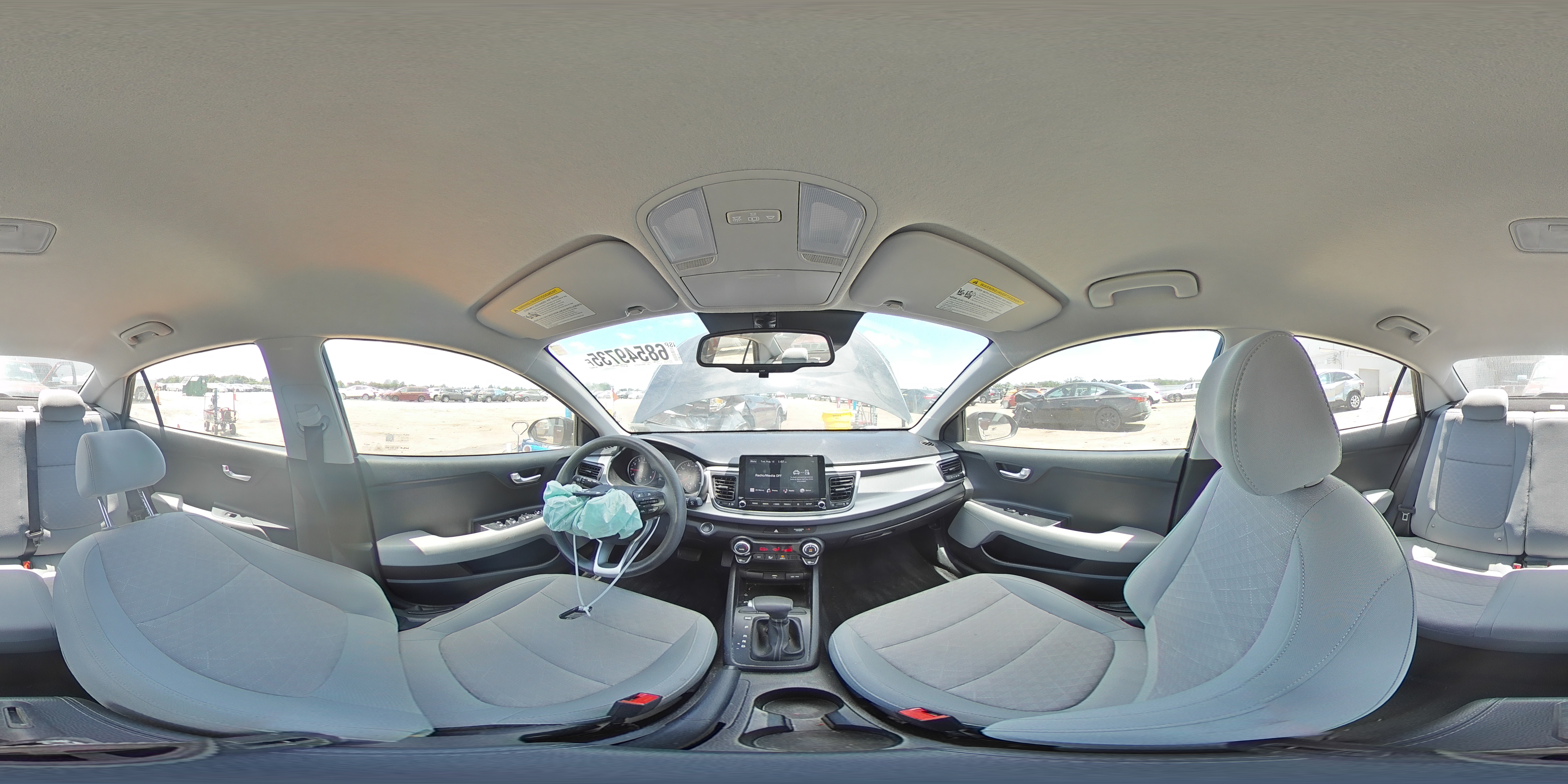 2022 Kia Rio Lx VIN: 3KPA24AD9NE505010 Lot: 68549735