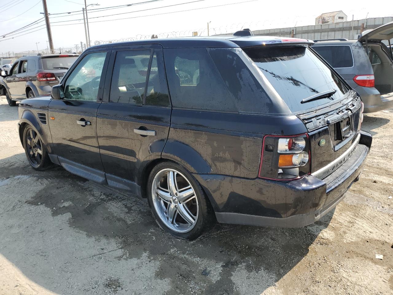 2008 Land Rover Range Rover Sport Hse blue suv gas SALSK25418A183224 photo #3