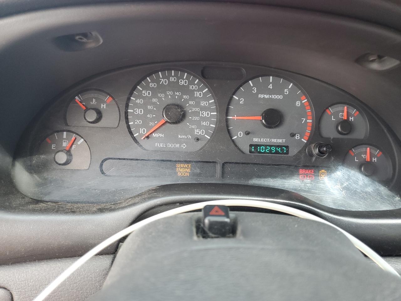 2000 Ford Mustang Gt VIN: 1FAFP45X8YF171175 Lot: 70705385