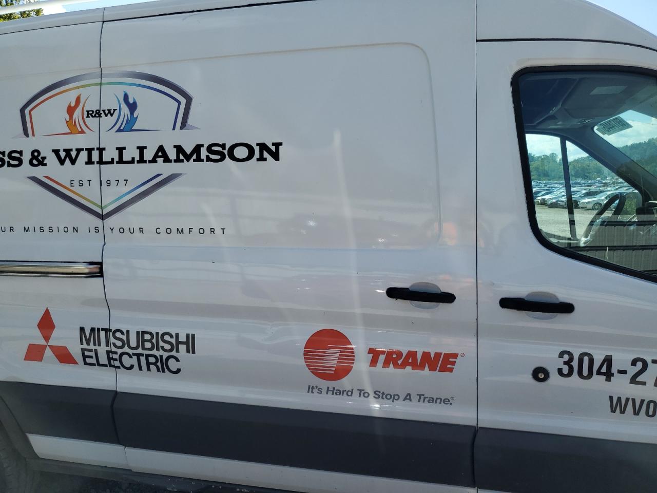 2017 Ford Transit T-250 VIN: 1FTYR2CM2HKA77181 Lot: 69174445