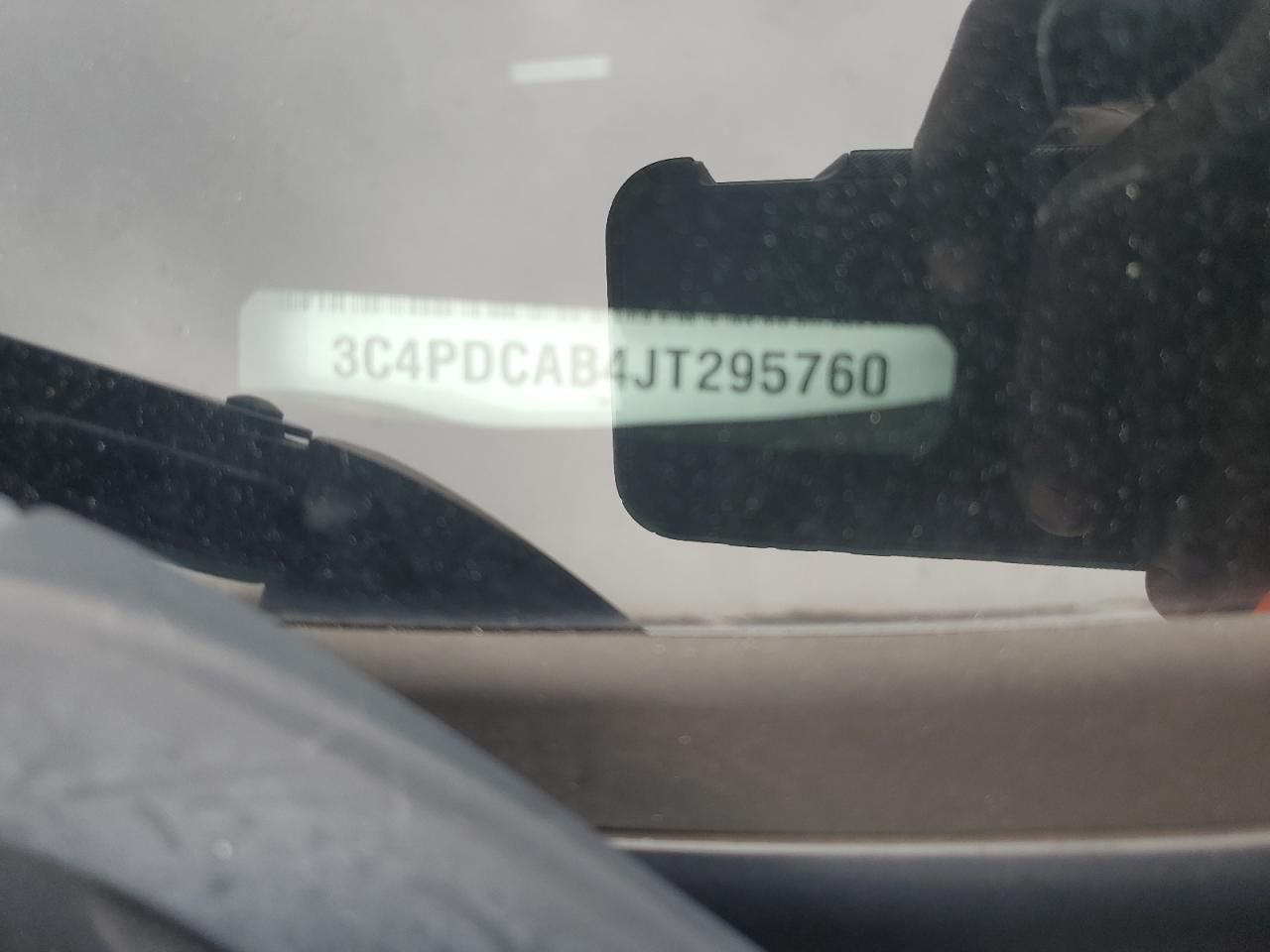 2018 Dodge Journey Se VIN: 3C4PDCAB4JT295760 Lot: 66472485