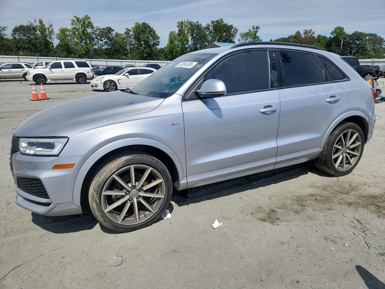 2018 Audi Q3 Premium Plus grey null gas WA1JCCFS8JR006707 photo #1