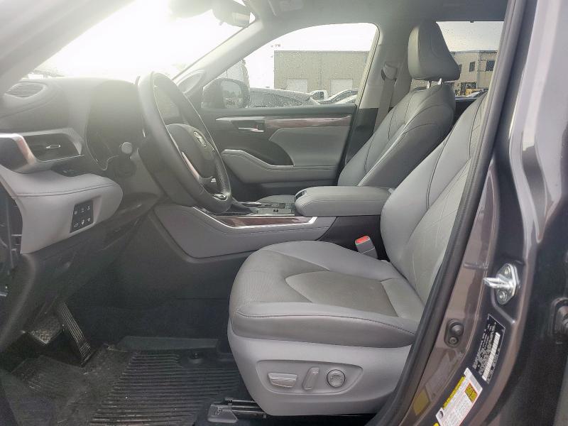  TOYOTA HIGHLANDER 2021 Szary