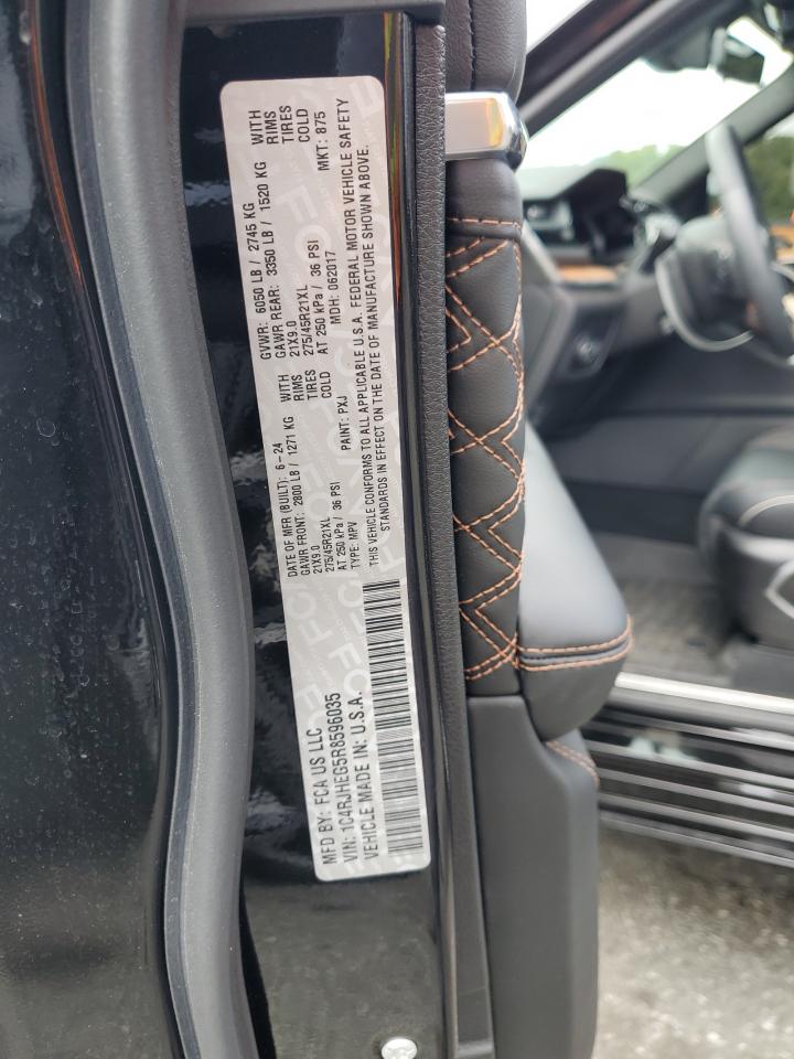 2024 Jeep Grand Cherokee Summit VIN: 1C4RJHEG5R8596035 Lot: 70879695