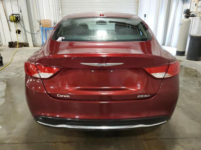  CHRYSLER 200 2015 Czerwony