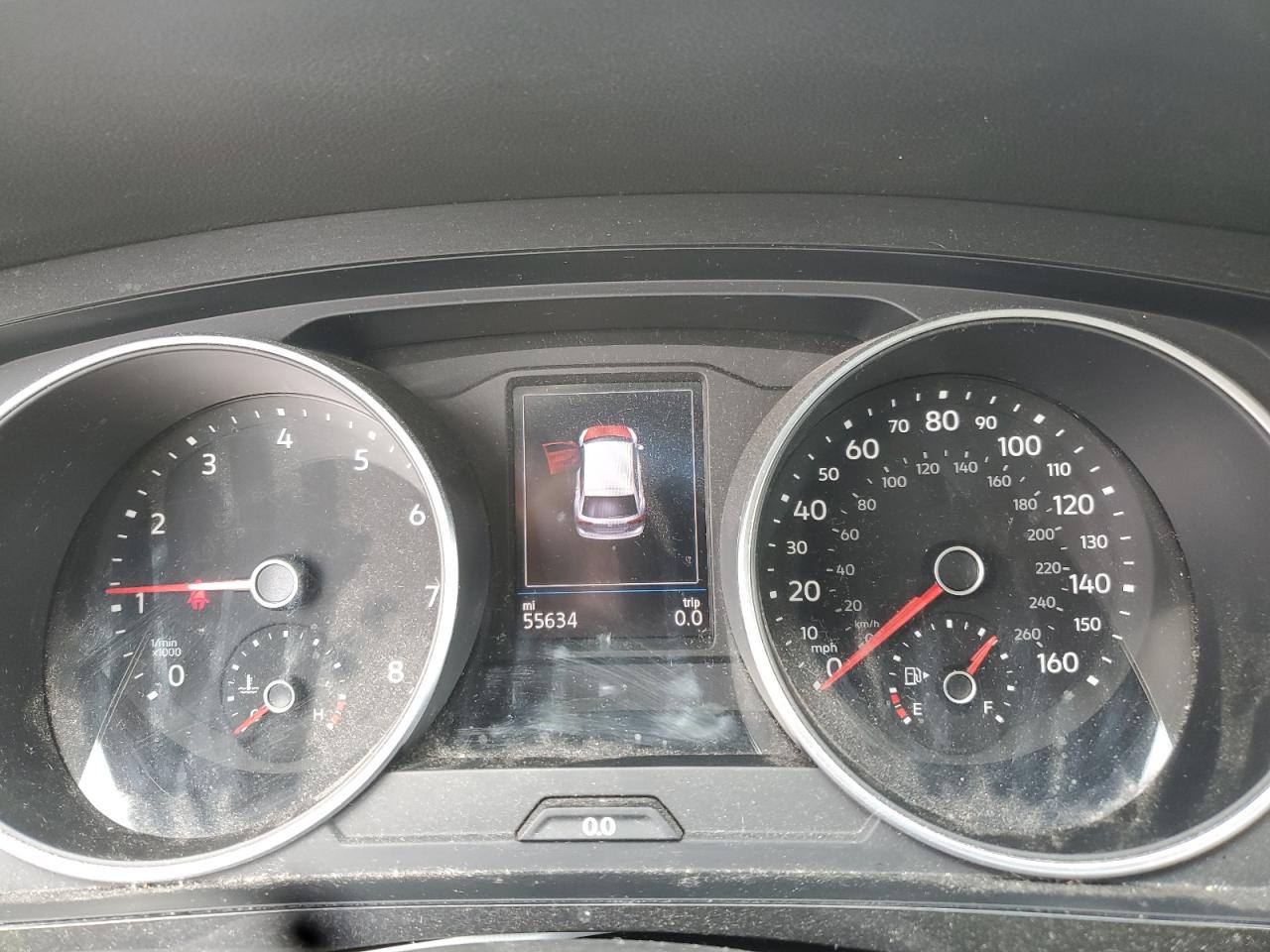 2019 Volkswagen Tiguan Se VIN: 3VV2B7AX1KM139773 Lot: 66730085