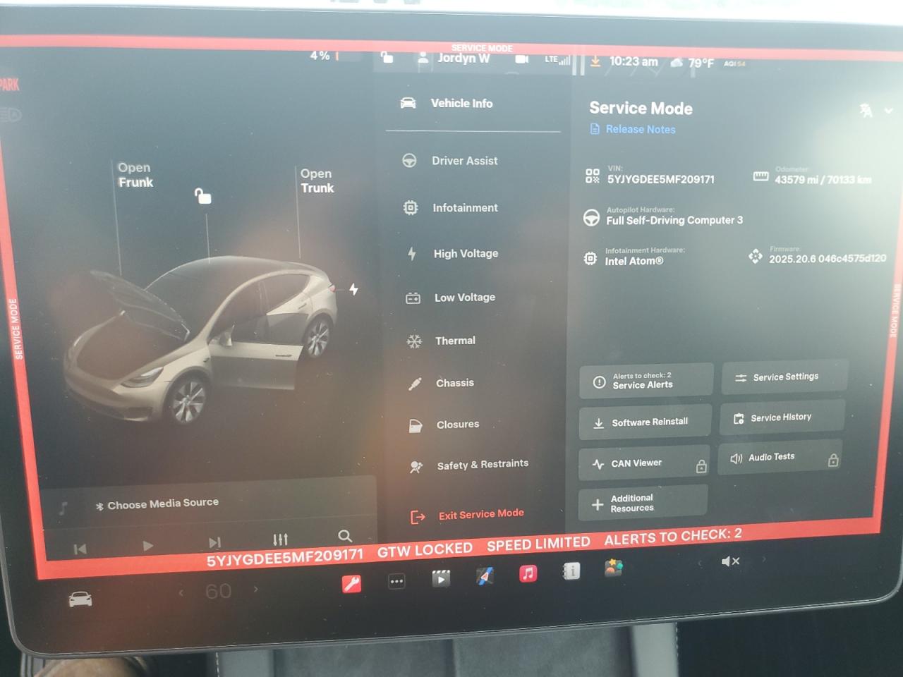 2021 Tesla Model Y VIN: 5YJYGDEE5MF209171 Lot: 69003735
