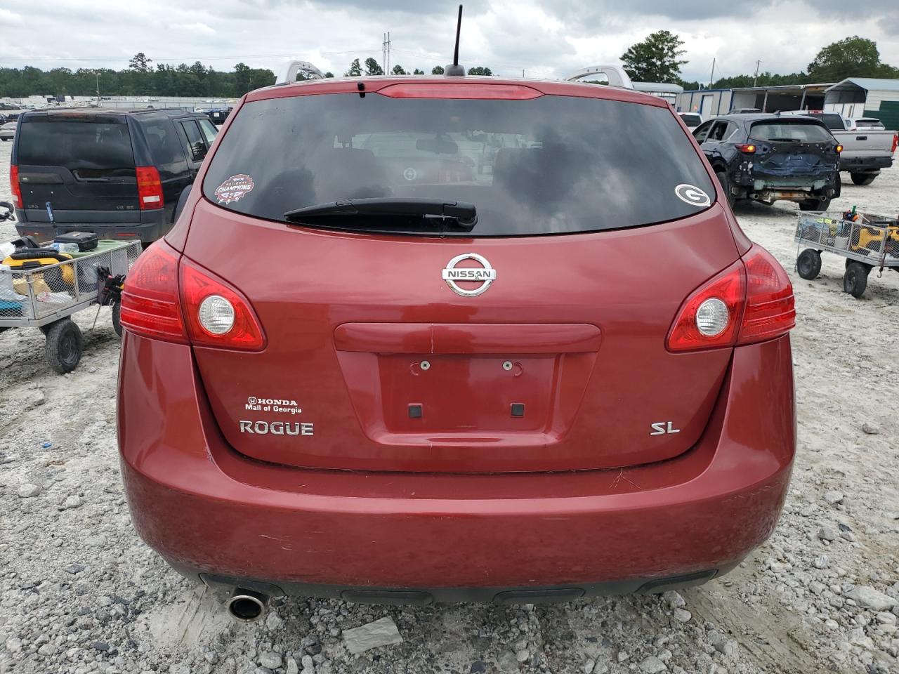 2008 Nissan Rogue S VIN: JN8AS58T88W008208 Lot: 67270485