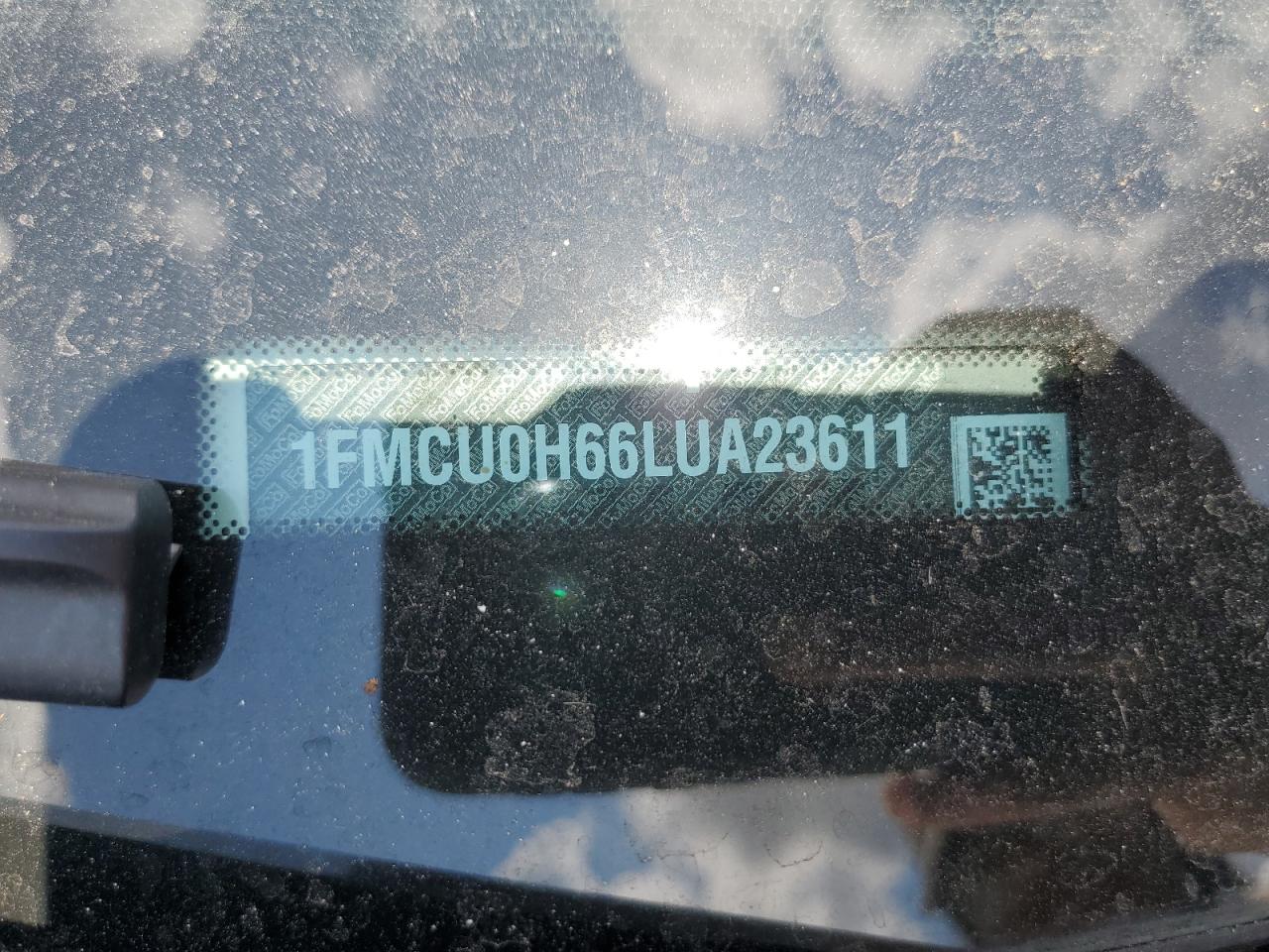 2020 Ford Escape Sel VIN: 1FMCU0H66LUA23611 Lot: 68034055