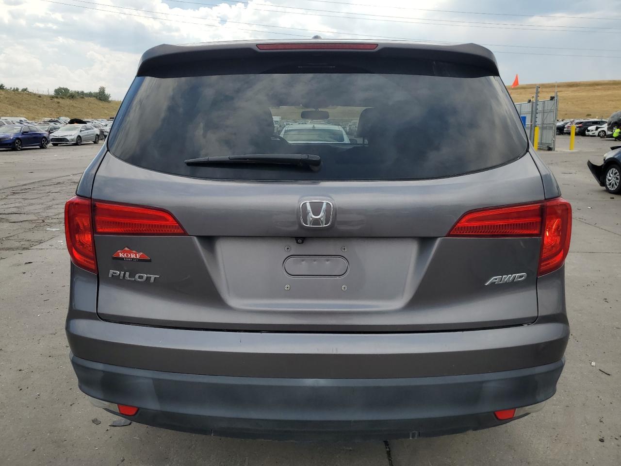 2018 Honda Pilot Exl VIN: 5FNYF6H55JB066387 Lot: 67534025