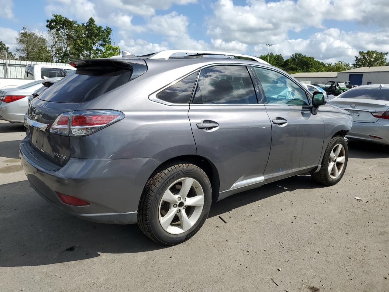 2015 Lexus Rx 350 Base grey null gas 2T2BK1BA4FC279462 photo #4