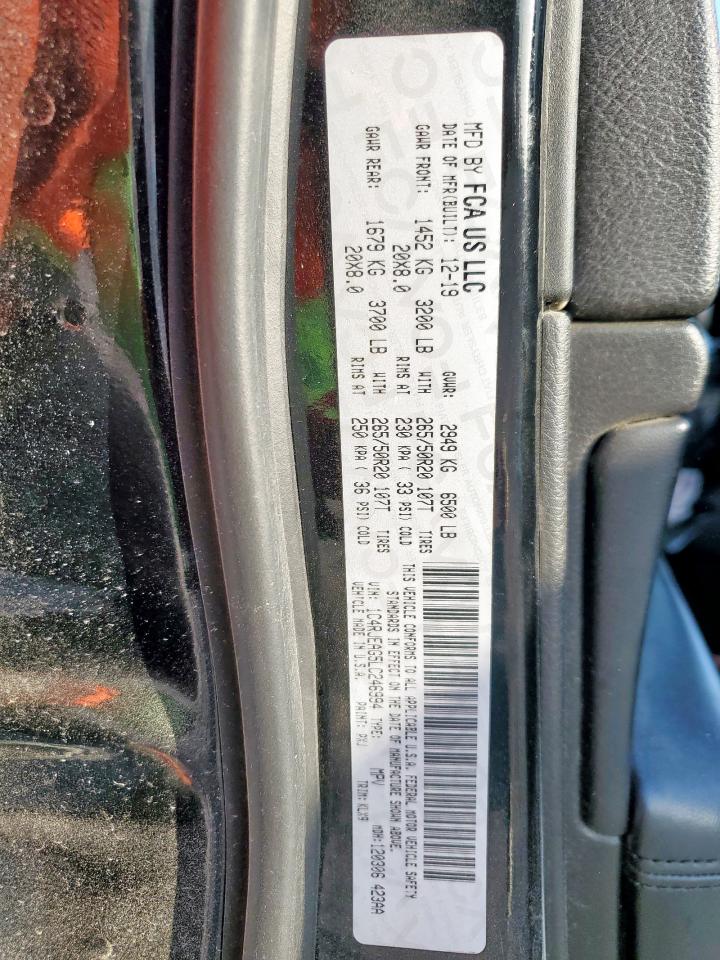 2020 Jeep Grand Cherokee Laredo VIN: 1C4RJEAG5LC246994 Lot: 70876345