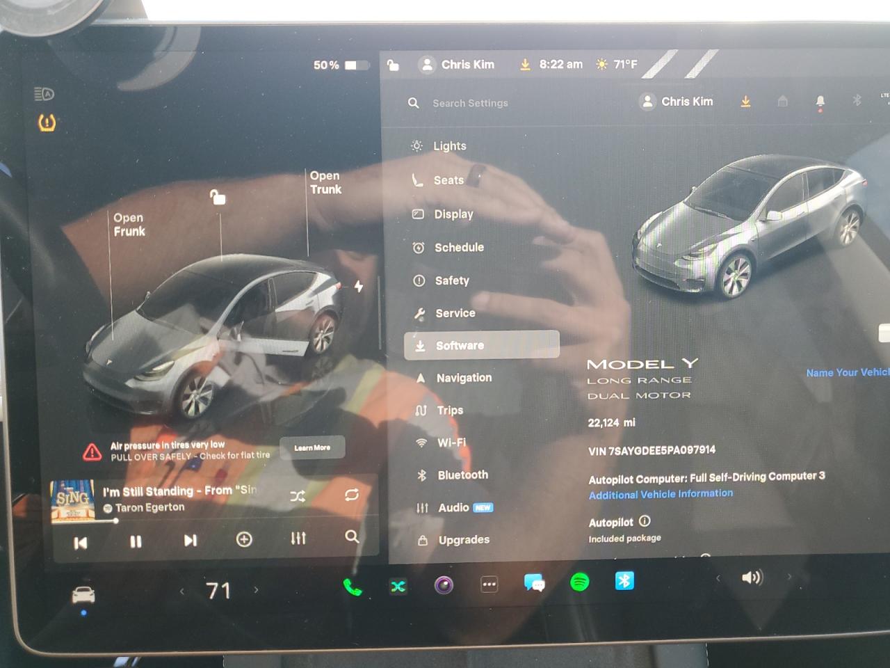 2023 Tesla Model Y VIN: 7SAYGDEE5PA097914 Lot: 70626655